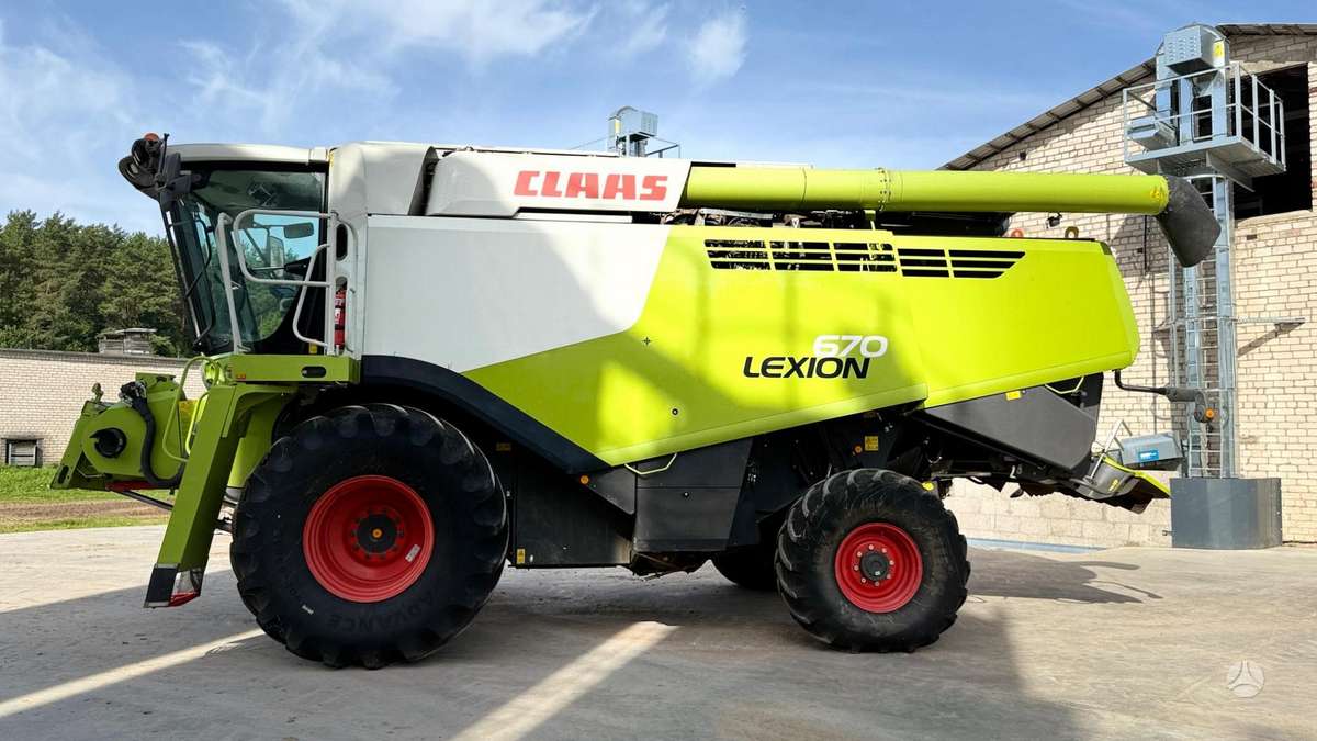 Claas Lexion 670, комбайны