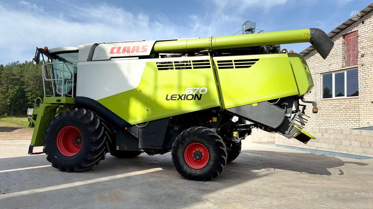 Claas Lexion 670, комбайны
