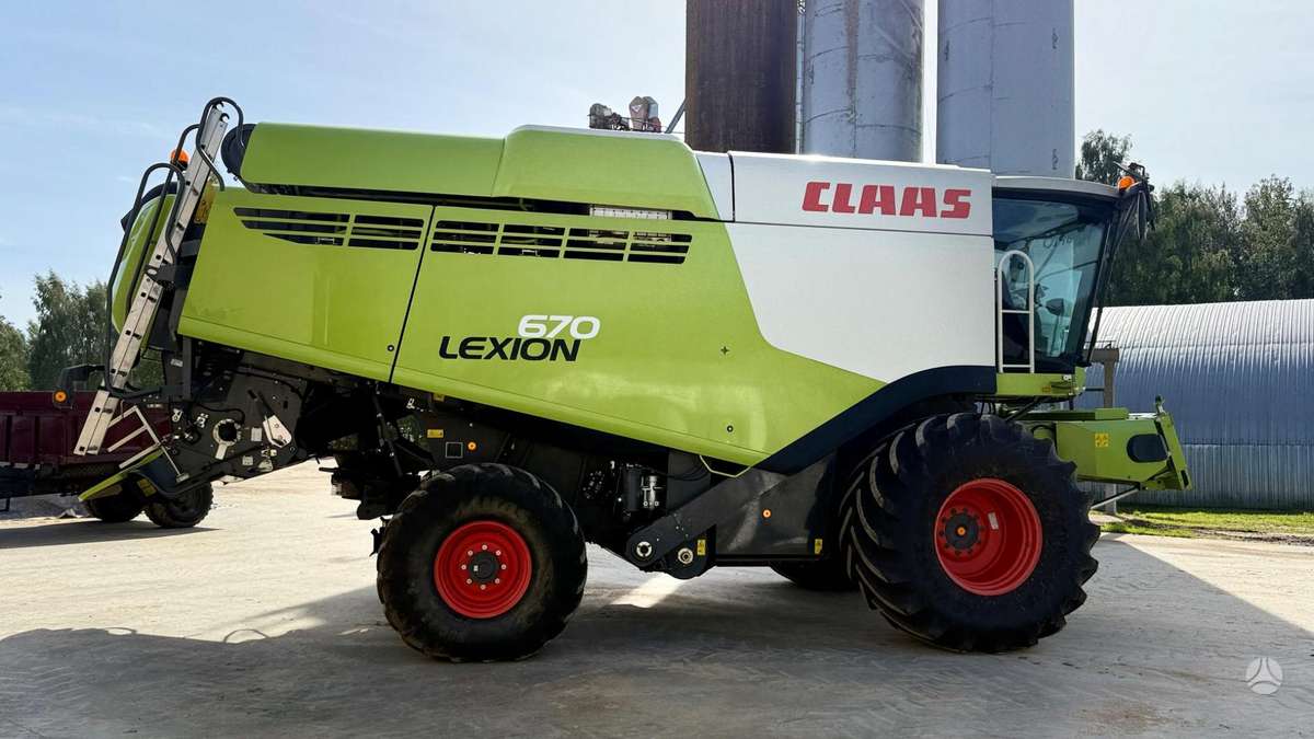 Claas Lexion 670, комбайны