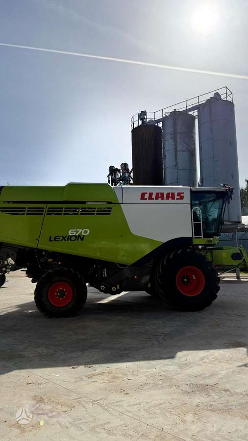 Claas Lexion 670, комбайны
