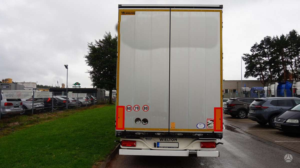 Scania S450 RETARDER, dropside with curtains