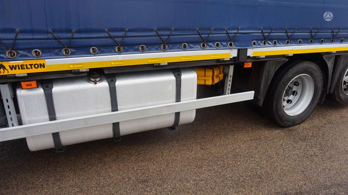 Scania S450 RETARDER, dropside with curtains