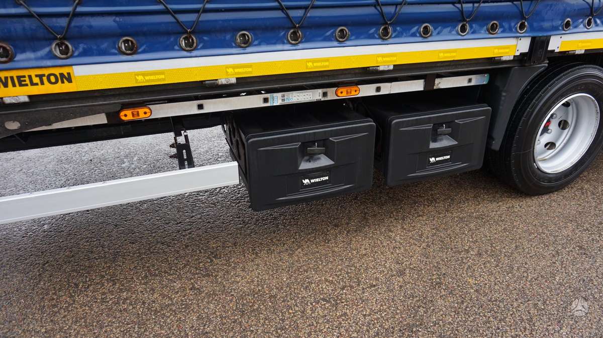 Scania S450 RETARDER, dropside with curtains