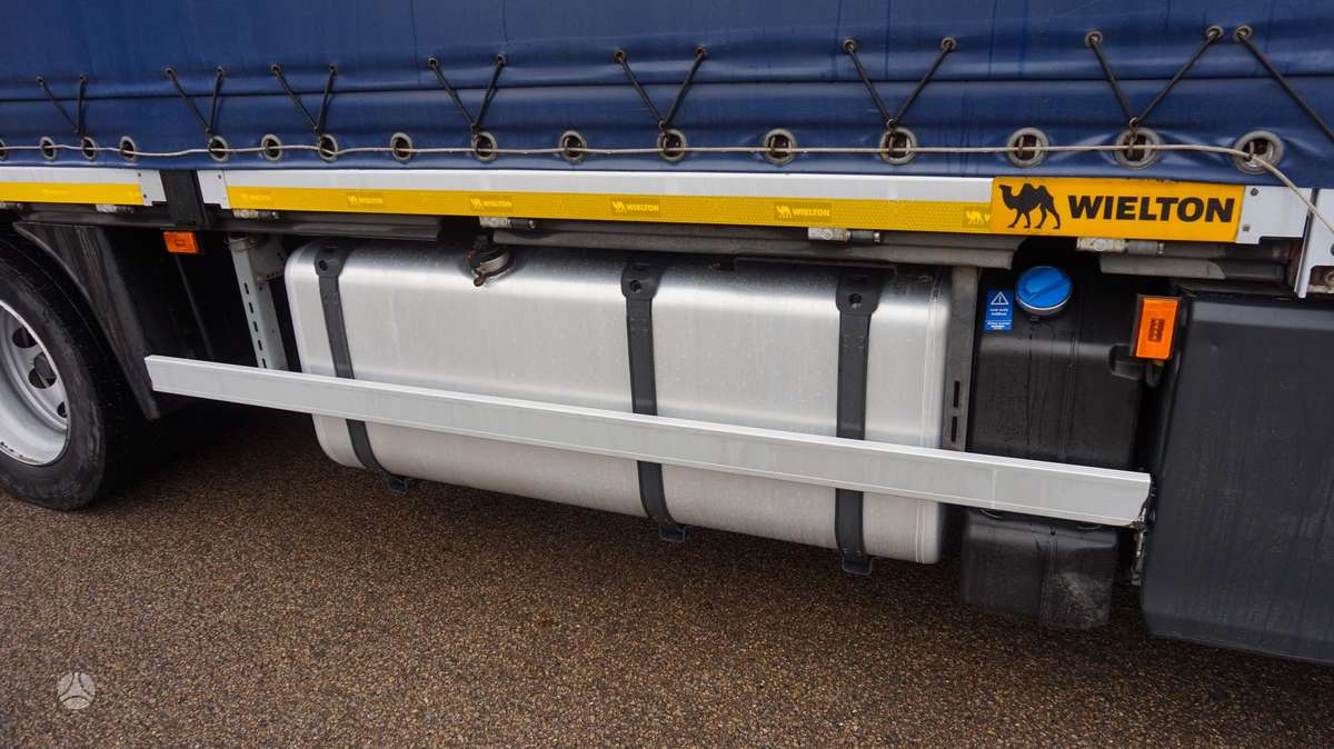 Scania S450 RETARDER, dropside with curtains