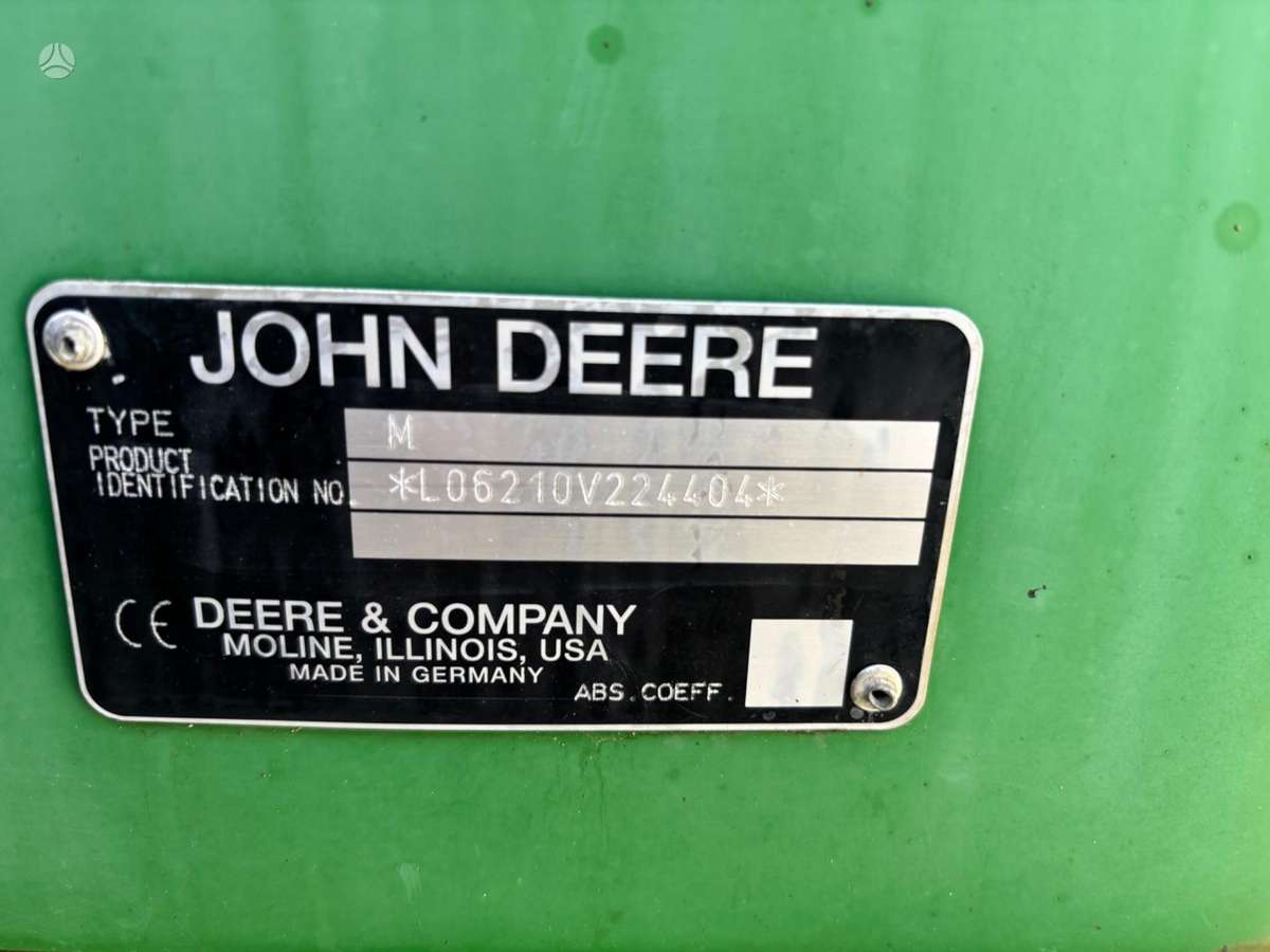 John Deere 6210, traktoriai