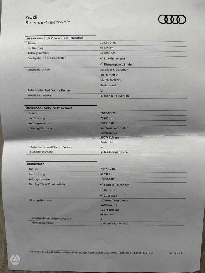 Audi A6, 2.0 l., Универсал