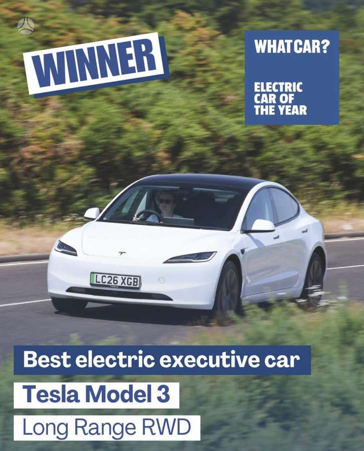 Tesla Model 3, 82 kWh, hečbekas