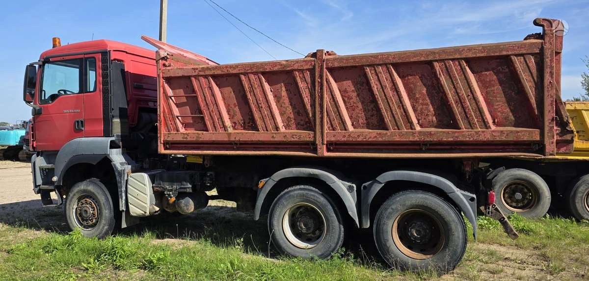 MAN TGS 33.400, dumpers / tippers