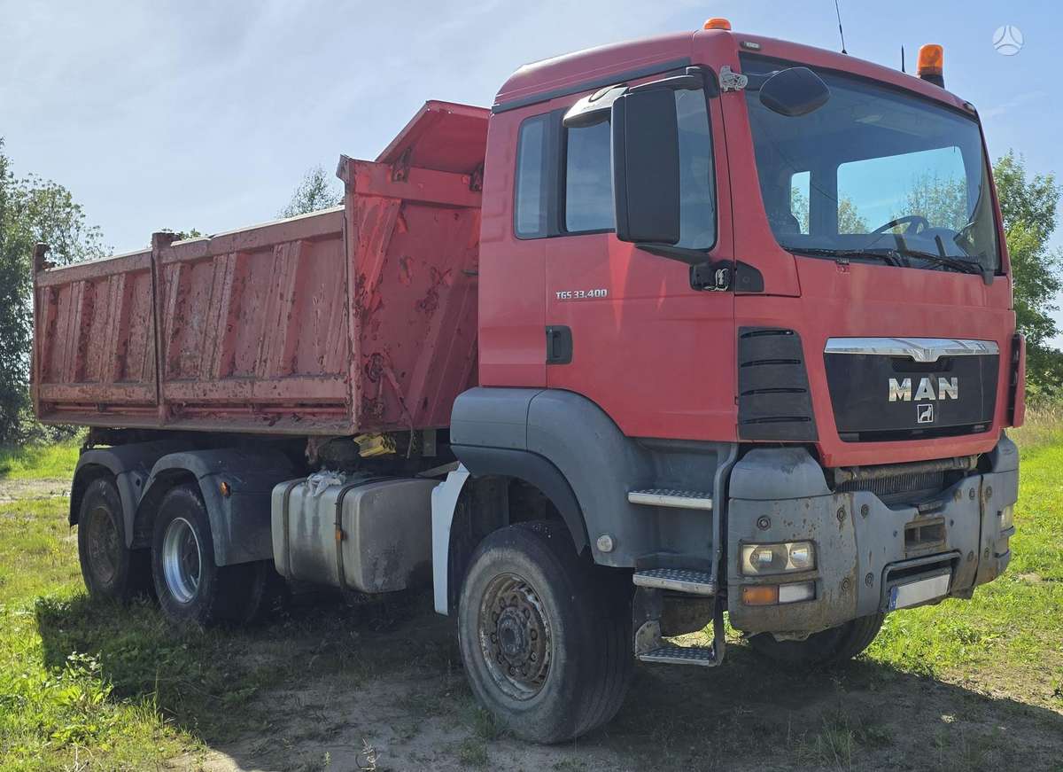 MAN TGS 33.400, dumpers / tippers