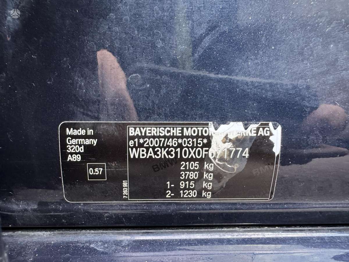 BMW 320, 2.0 l., wagon