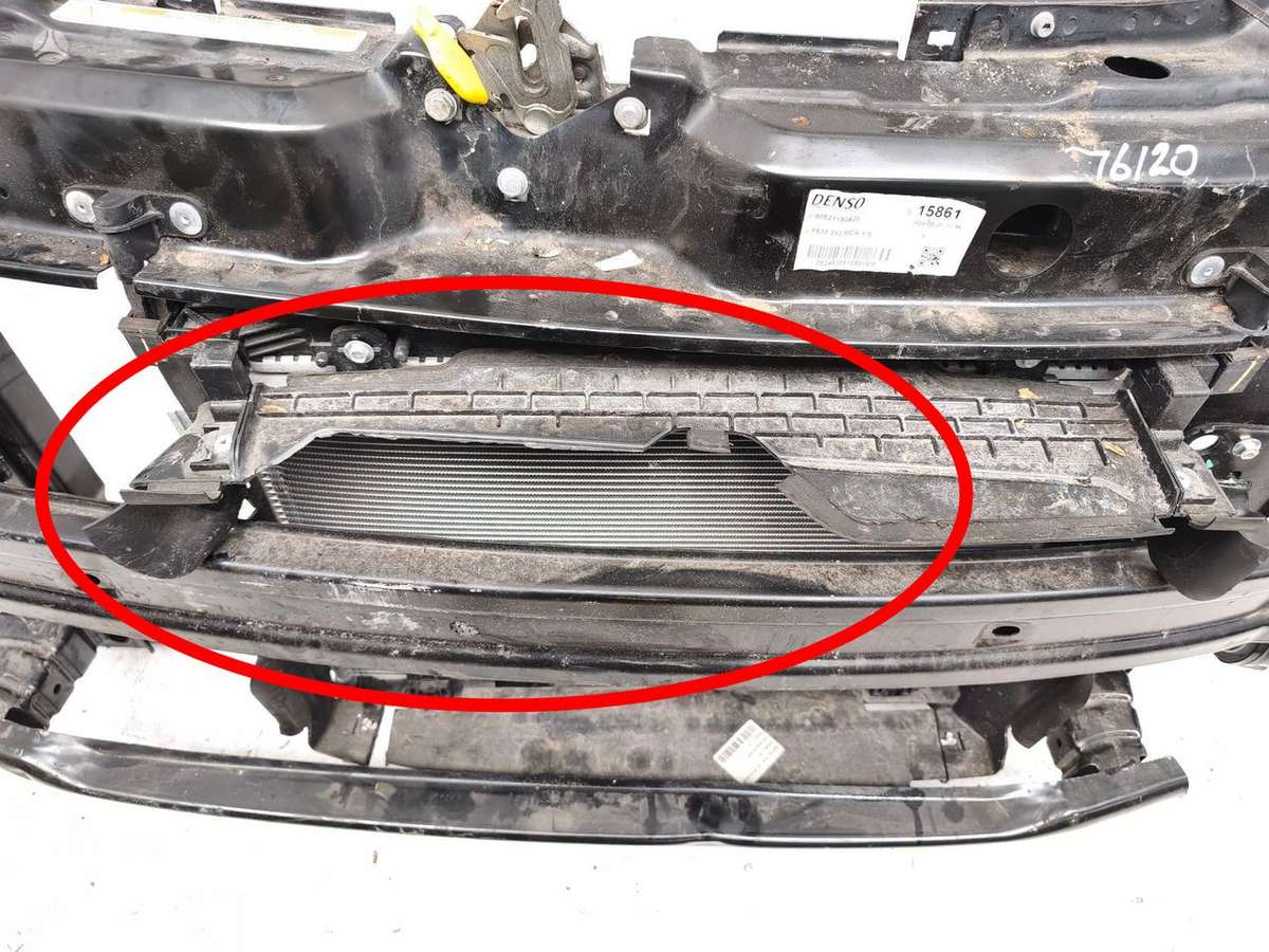 Fiat 500, 00521180820, radiatorius