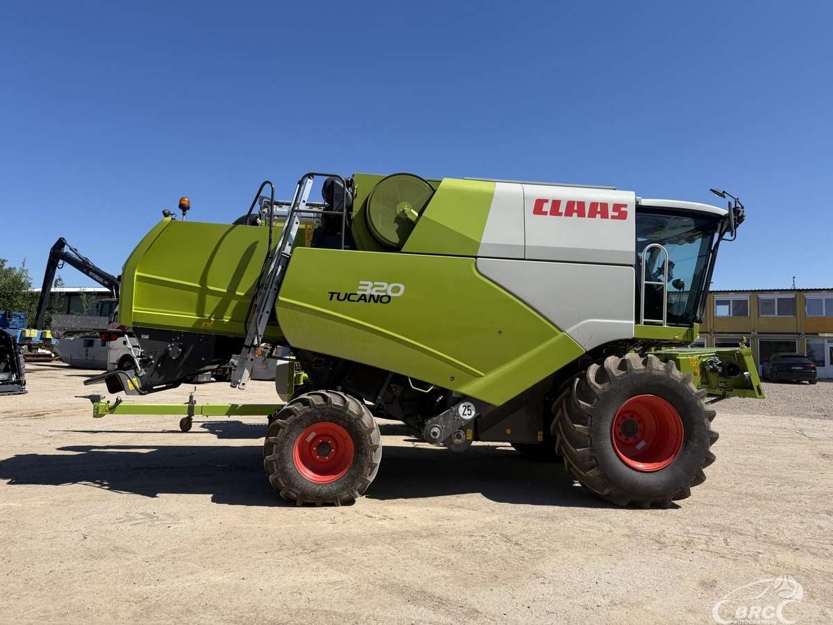 Claas Tucano 320, combine harvesters