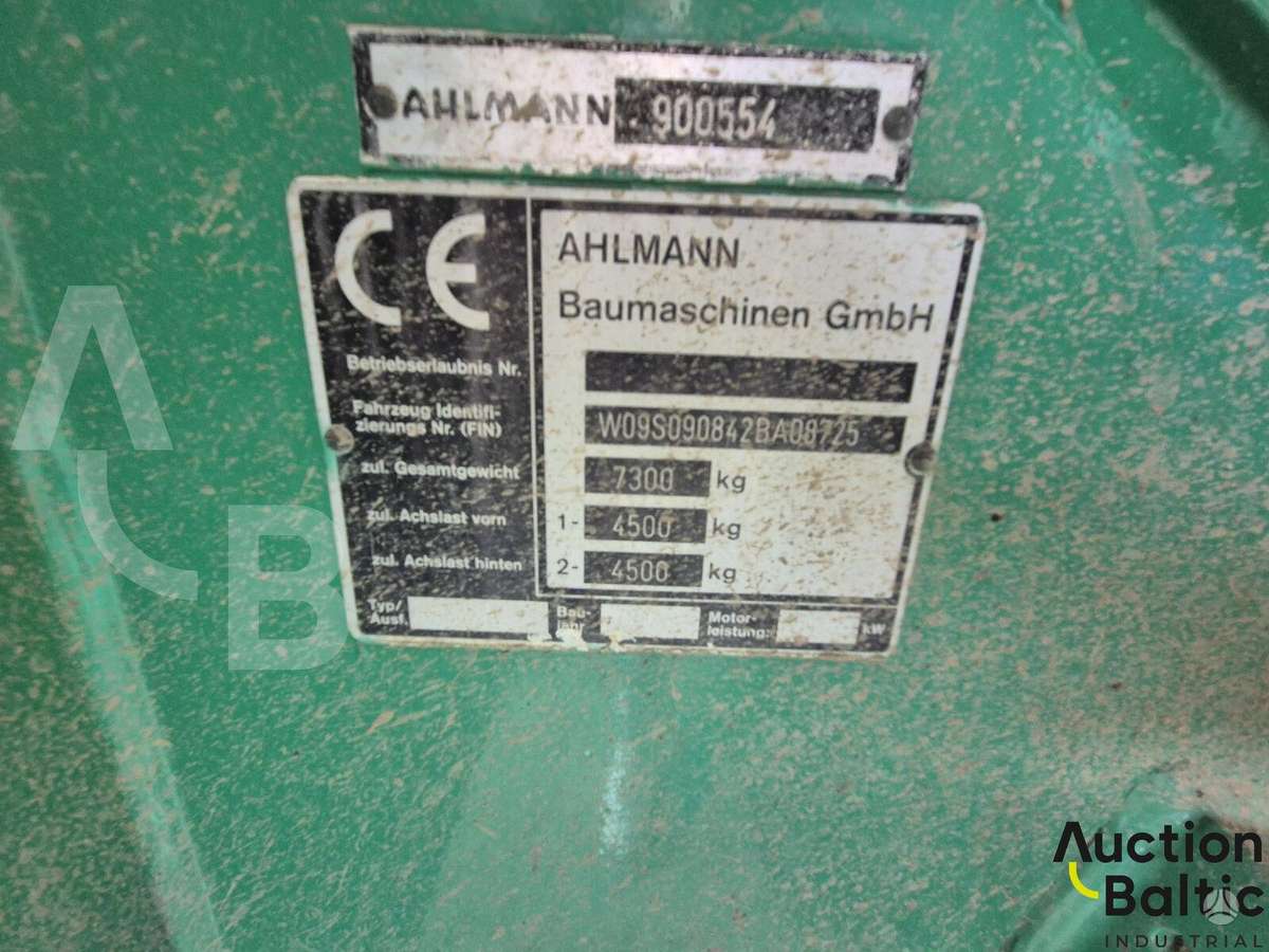Ahlmann AS 90, frontal loader