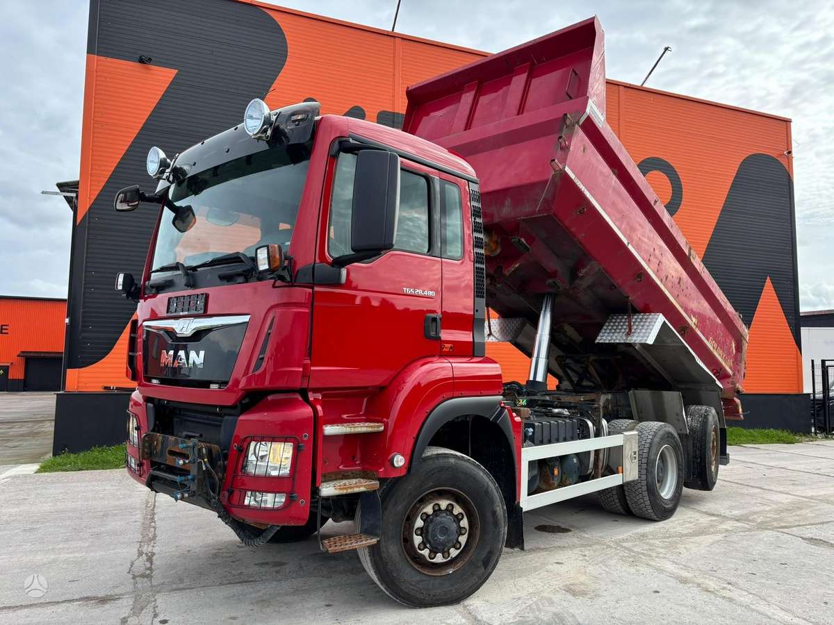 MAN TGS 28.480 6x4*4, самосвалы