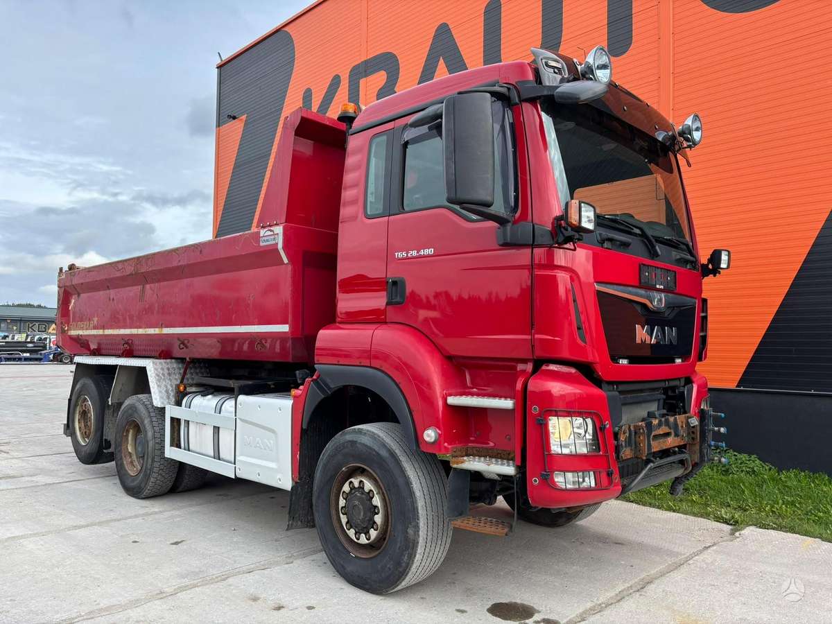MAN TGS 28.480 6x4*4, самосвалы