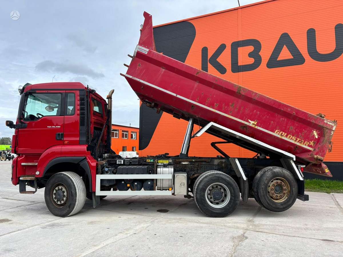 MAN TGS 28.480 6x4*4, самосвалы