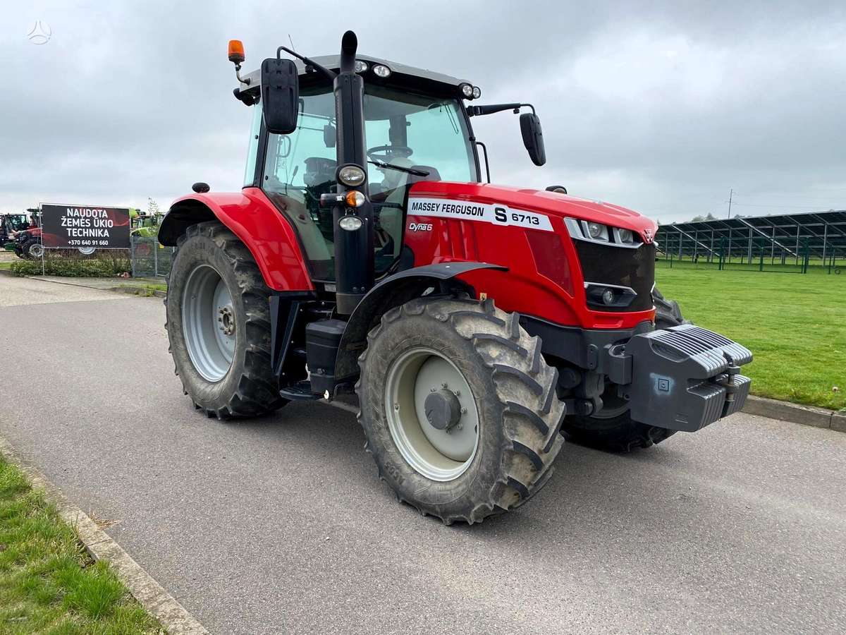 Massey Ferguson 6713 S, тракторы