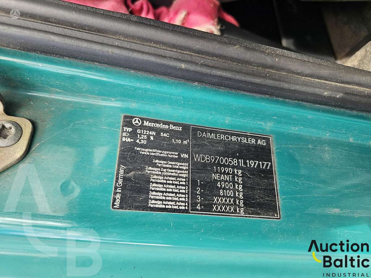Mercedes-Benz Atego 1224, самосвалы