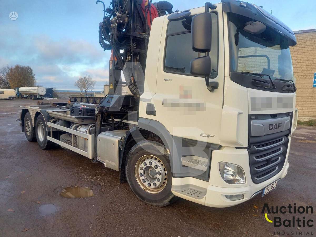 DAF CF 450 FAR, dumpers / tippers