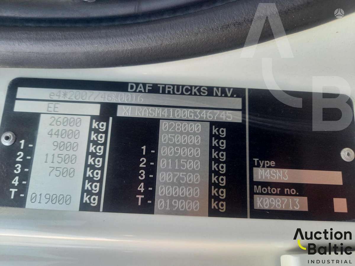 DAF CF 450 FAR, dumpers / tippers