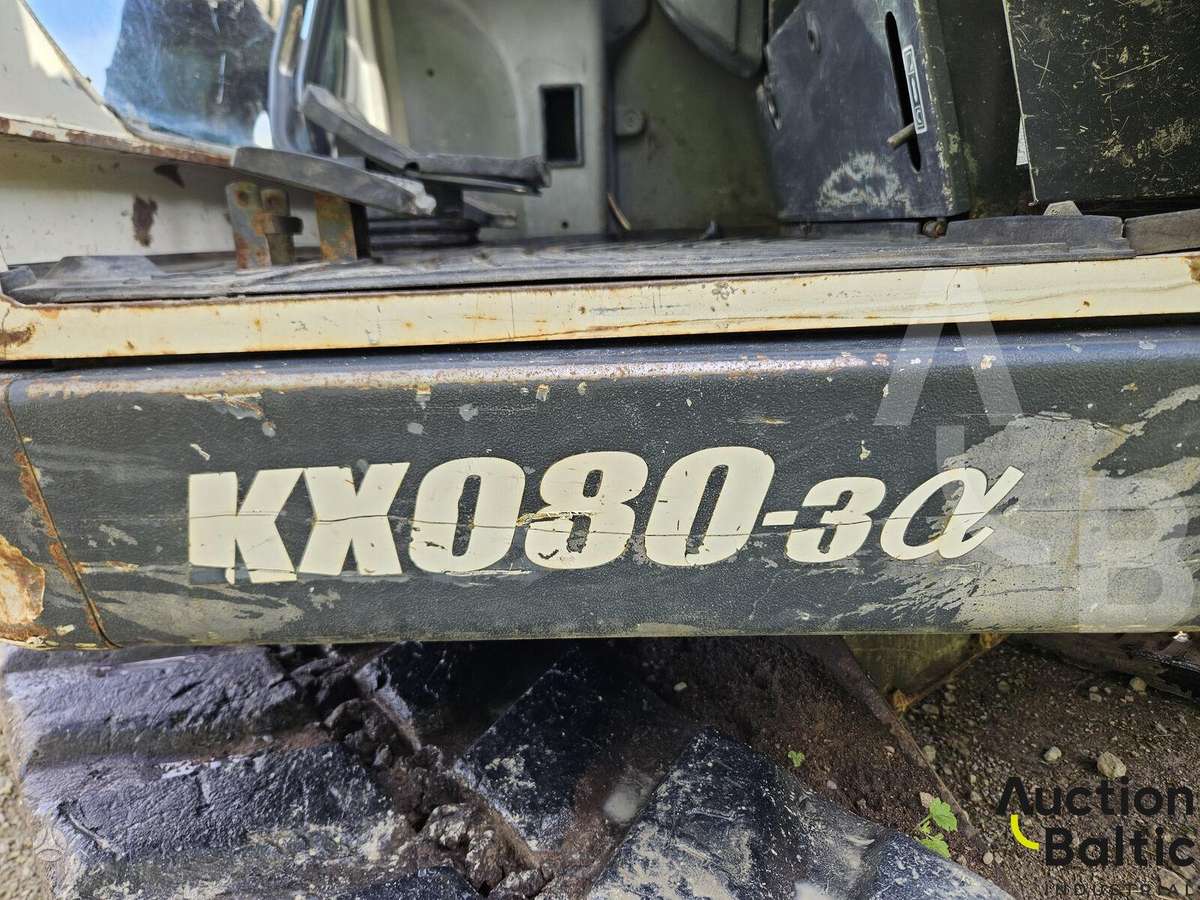 Kubota KX 080-3, excavator