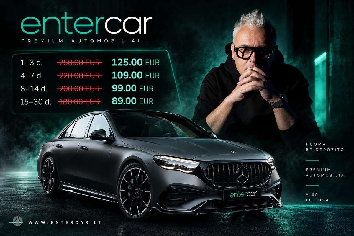 Mercedes-Benz E220, 2.0 l., sedanas