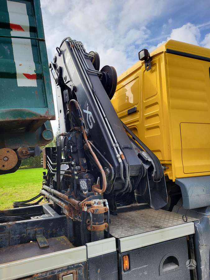 MAN TGA 26.320, dumpers with crane