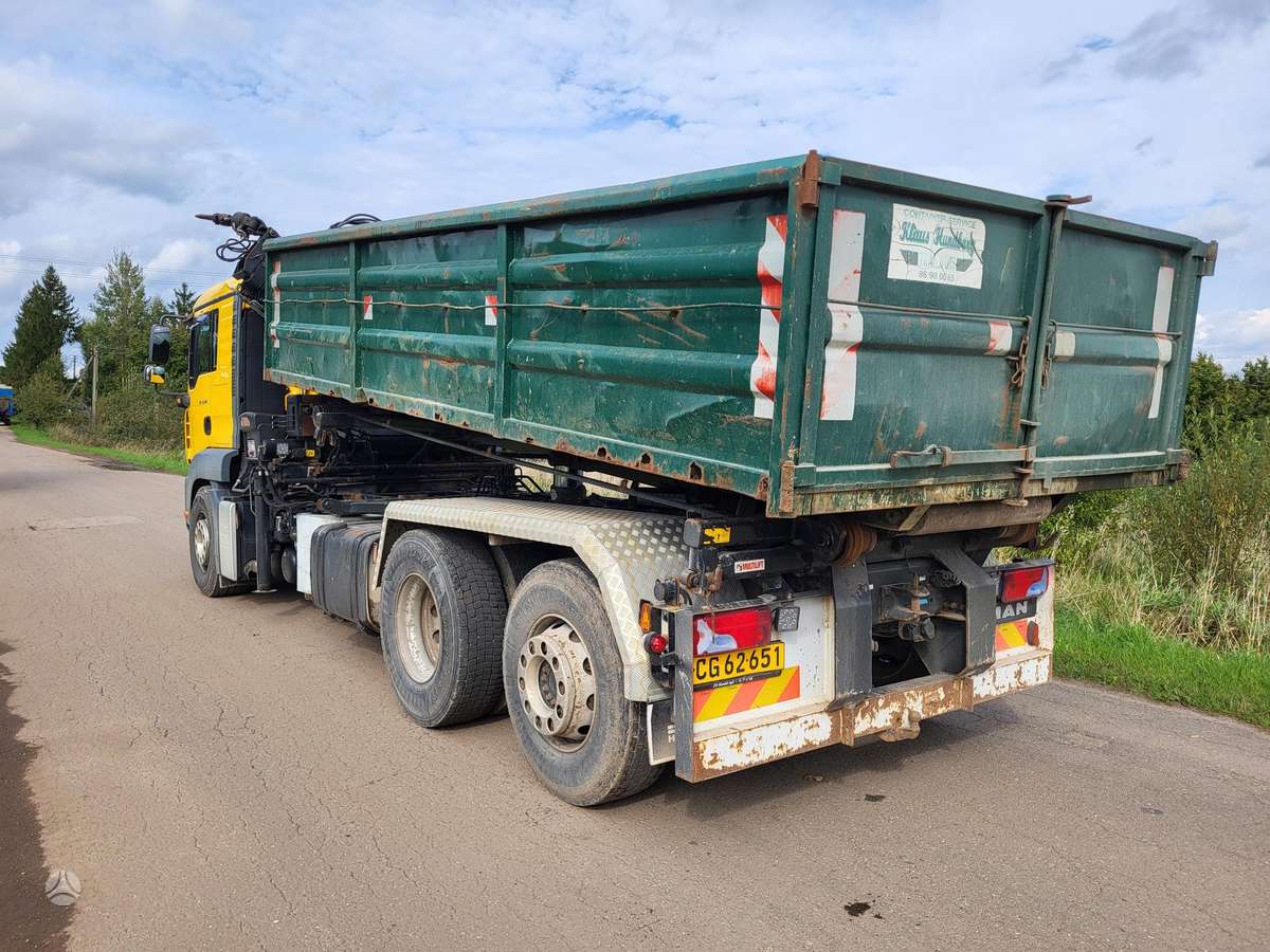 MAN TGA 26.320, dumpers with crane