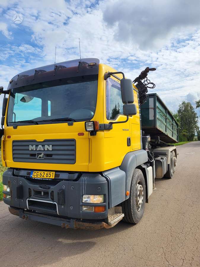 MAN TGA 26.320, dumpers with crane