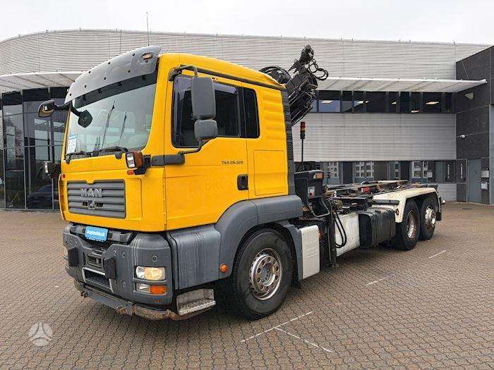 MAN TGA 26.320, dumpers with crane