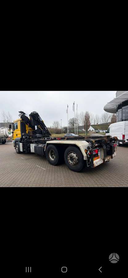 MAN TGA 26.320, dumpers with crane