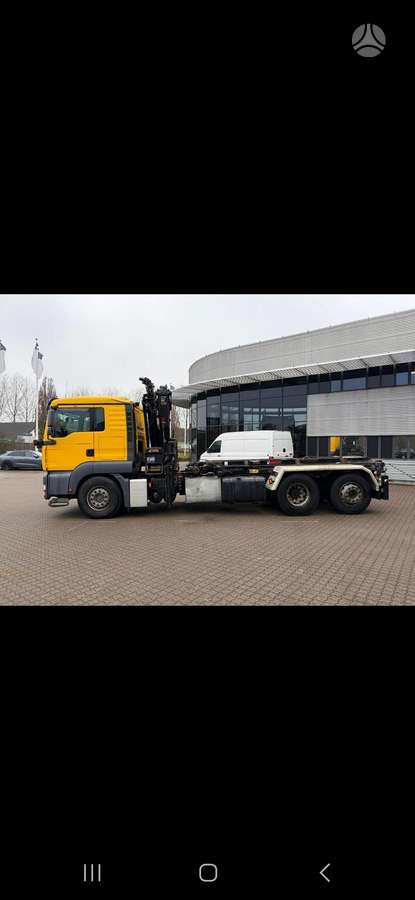 MAN TGA 26.320, dumpers with crane