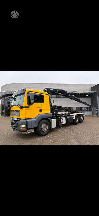 MAN TGA 26.320, dumpers with crane
