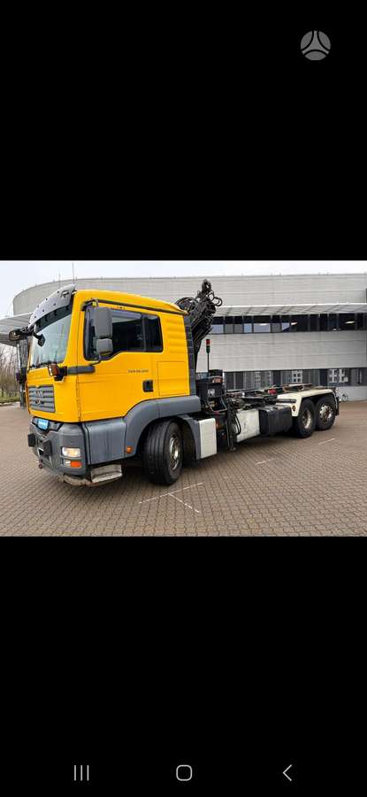MAN TGA 26.320, dumpers with crane