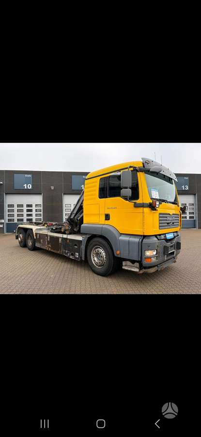 MAN TGA 26.320, dumpers with crane