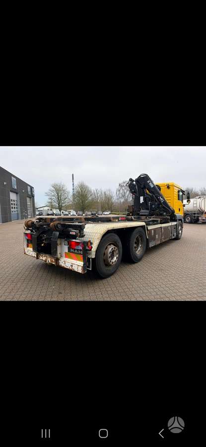 MAN TGA 26.320, dumpers with crane