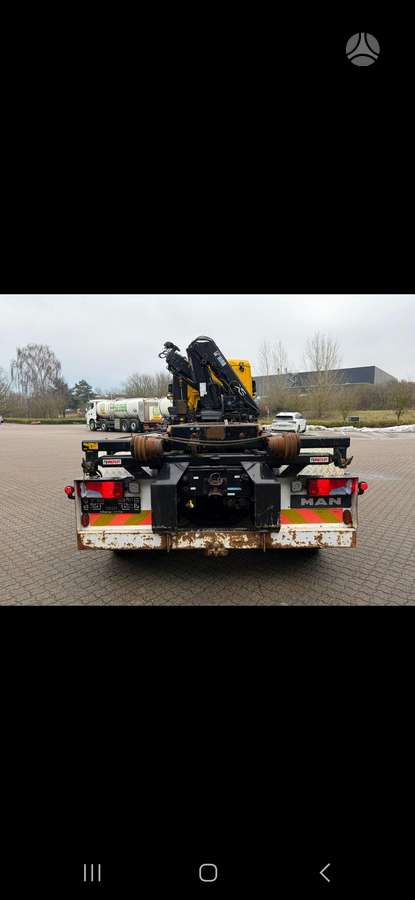 MAN TGA 26.320, dumpers with crane