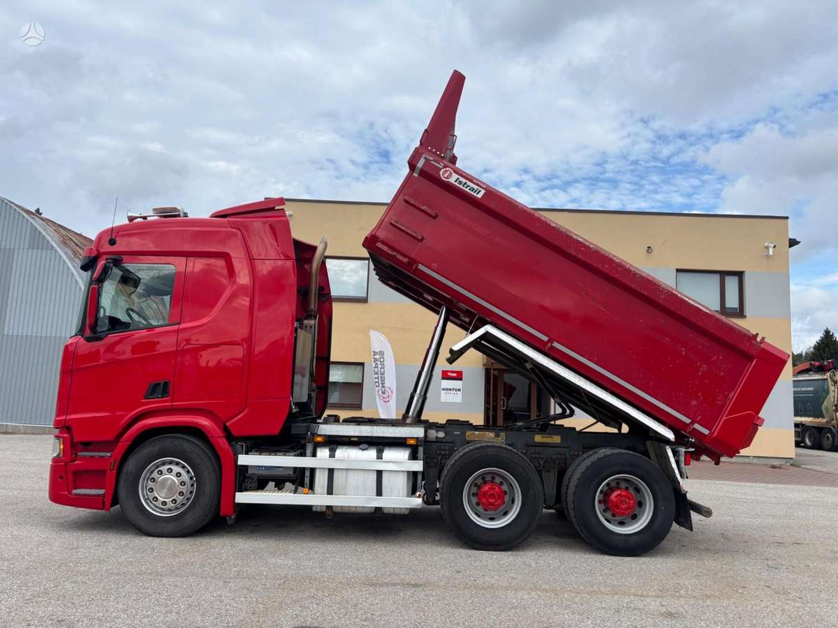 Scania R500, savivarčiai