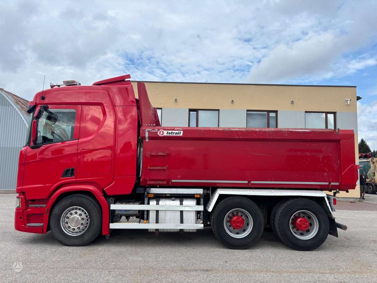 Scania R500, самосвалы
