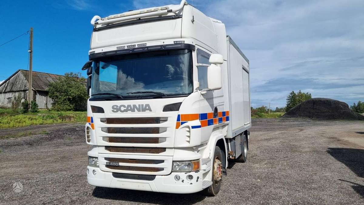 Scania R480, box trucks / box vans