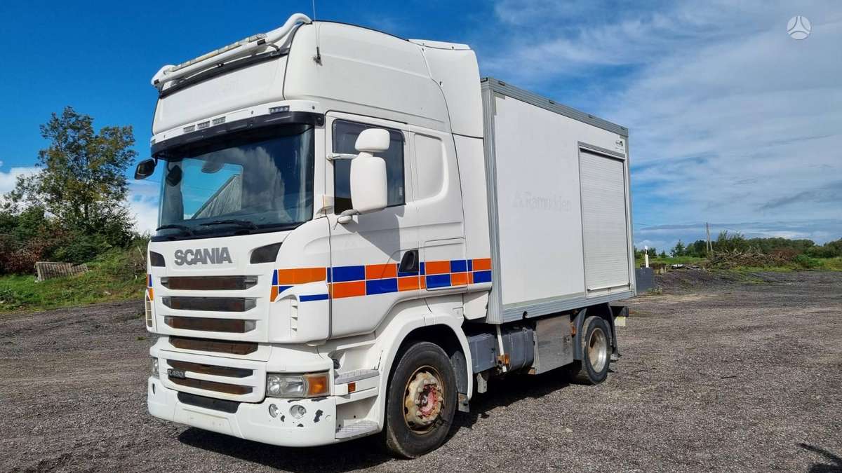 Scania R480, фургоны-боксы