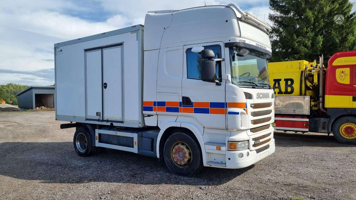 Scania R480, box trucks / box vans