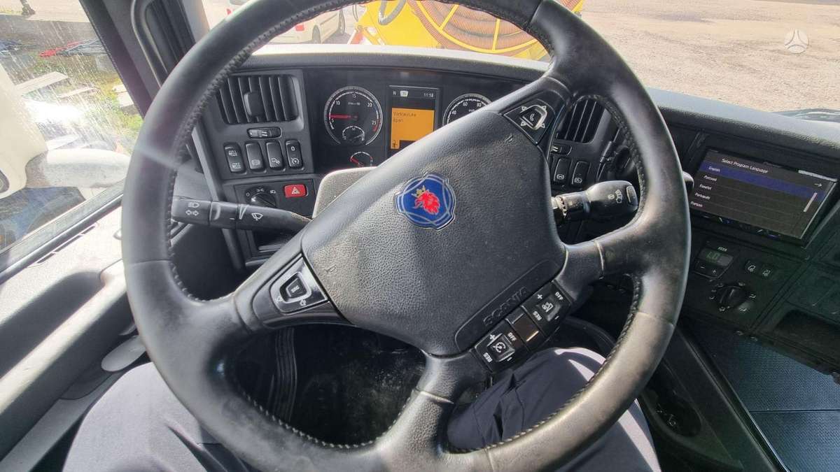 Scania R480, kietašoniai