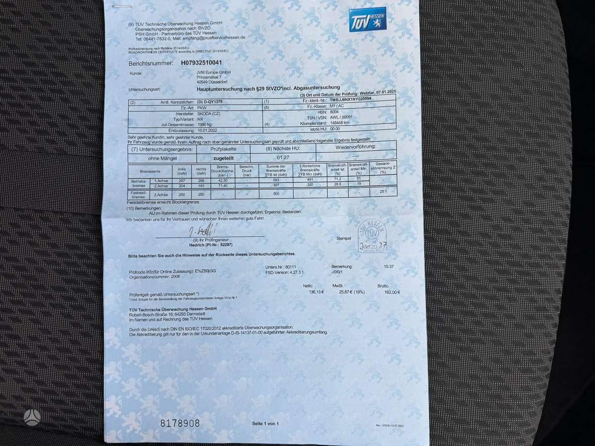 Skoda Octavia, 2.0 l., Универсал