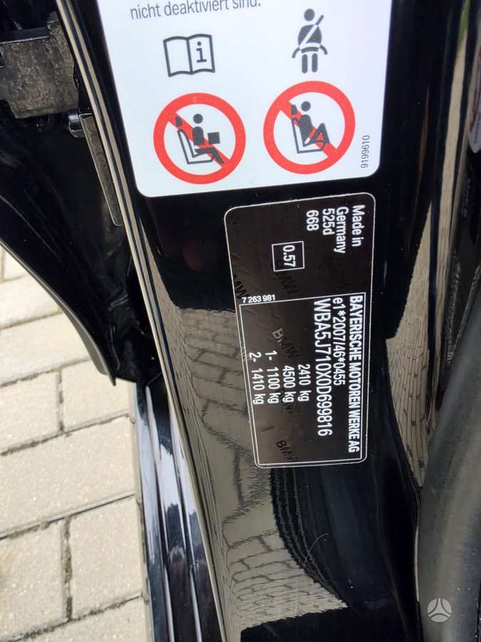BMW 525, 2.0 l., universalas