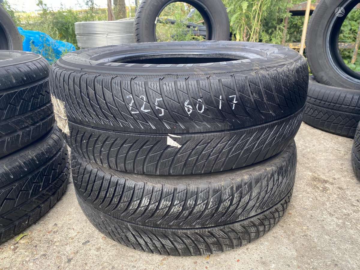 Michelin Pilot Alpin 5, всесезонные 225/60 R17