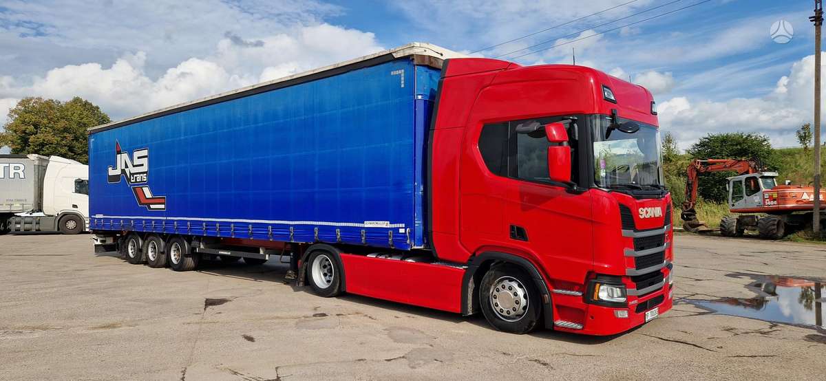 Scania R450, 2 miegamosios vietos