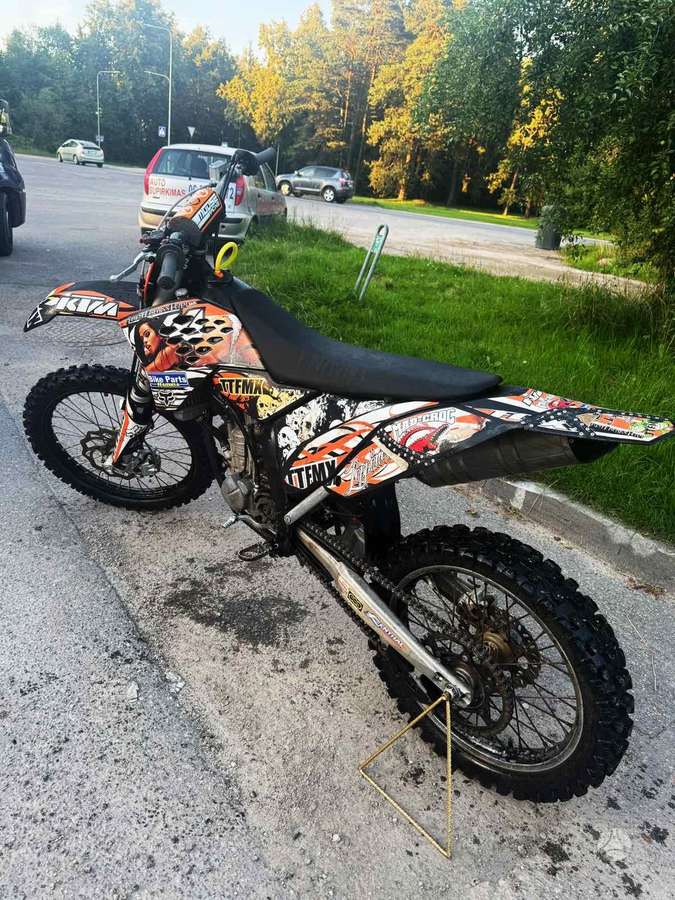 KTM SX 250cc, motocross