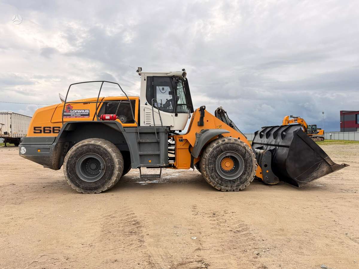 Liebherr L 566 , 5m3 quick coupler, frontaliniai krautuvai