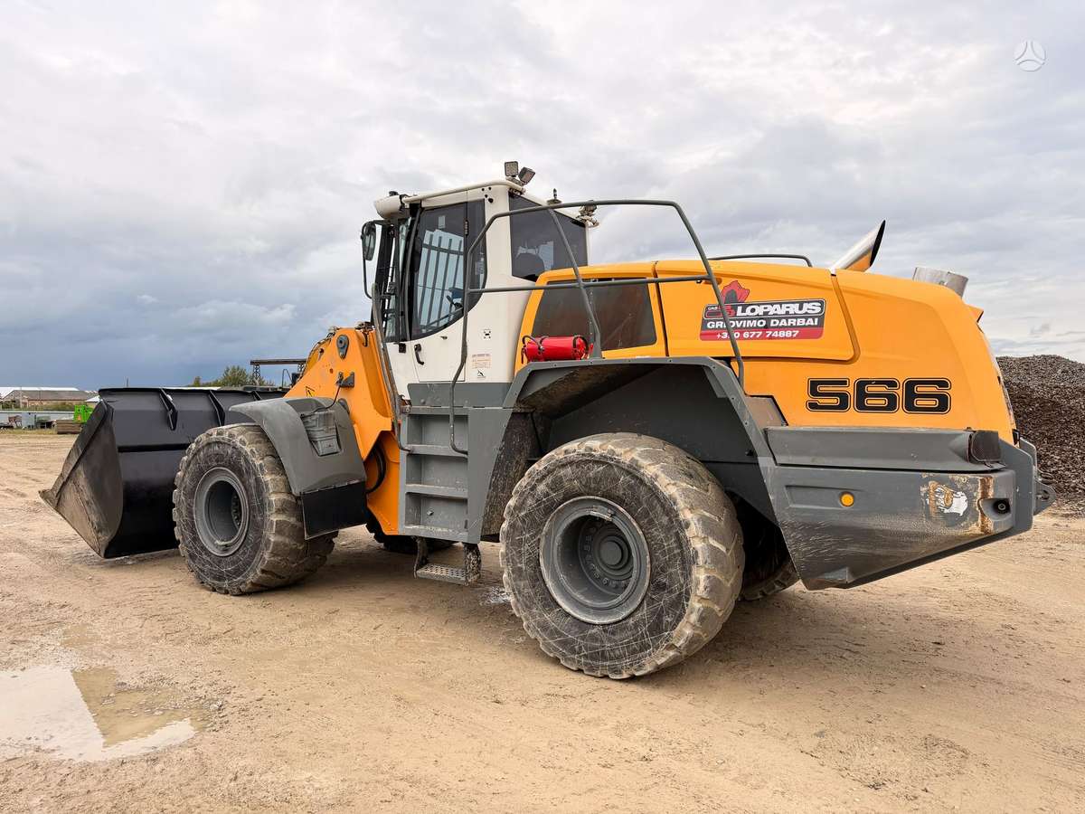 Liebherr L 566 , 5m3 quick coupler, frontaliniai krautuvai
